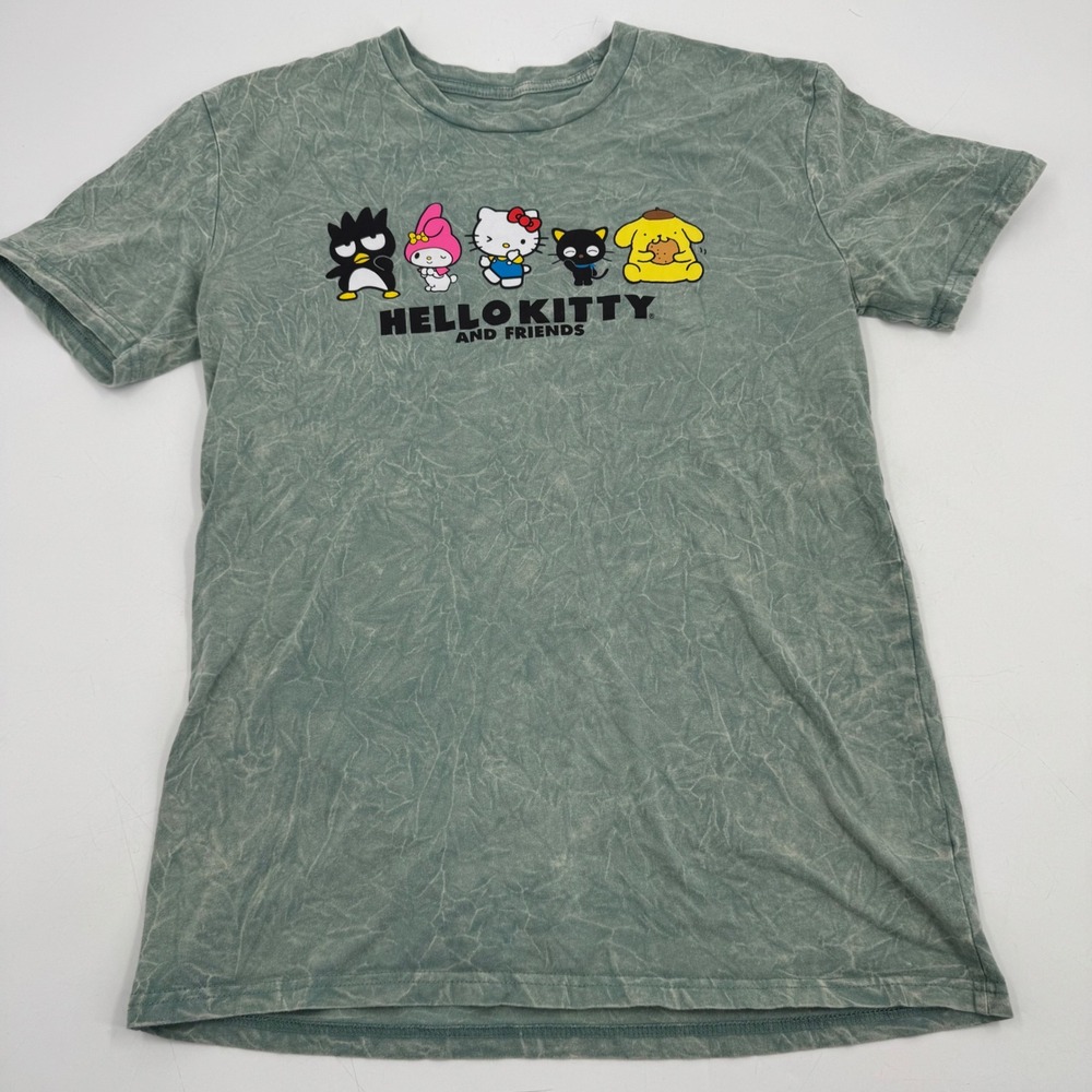 Hello Kitty and Friends Bioworld T-Shirt‎ Small Sanrio Cartoon Graphic Tee